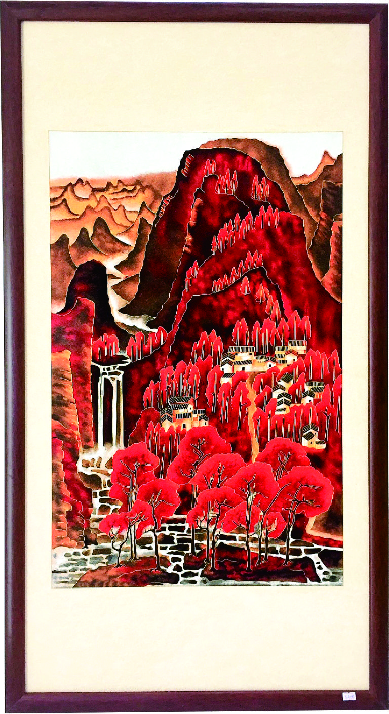 万山红遍