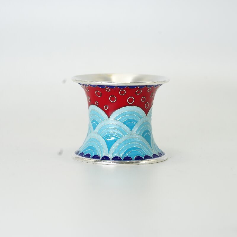 景泰蓝茶托