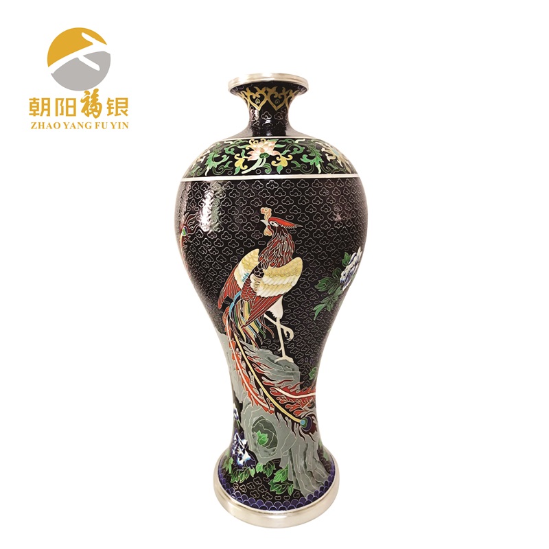 银胎掐丝珐琅梅瓶-双凤朝阳18.jpg